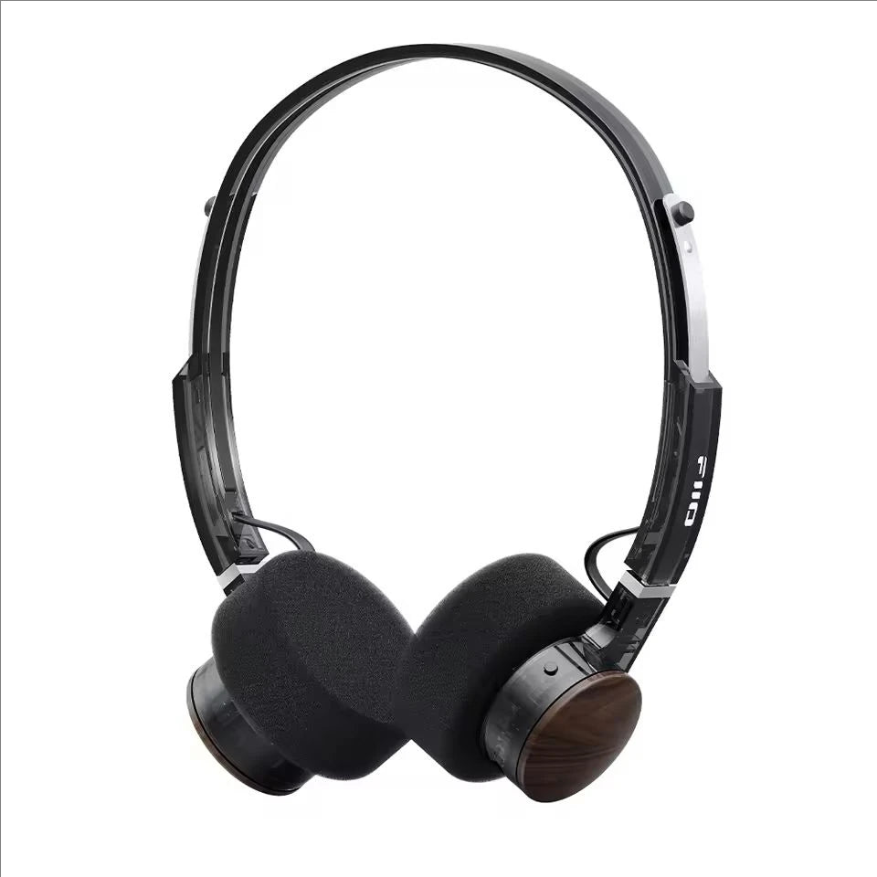 On-Ear Bluetooth Headphones, Powerful Bass & LDAC Hi-Res Audio, Lightweight Retro Design, 30H Battery, Dual Device Earphone
